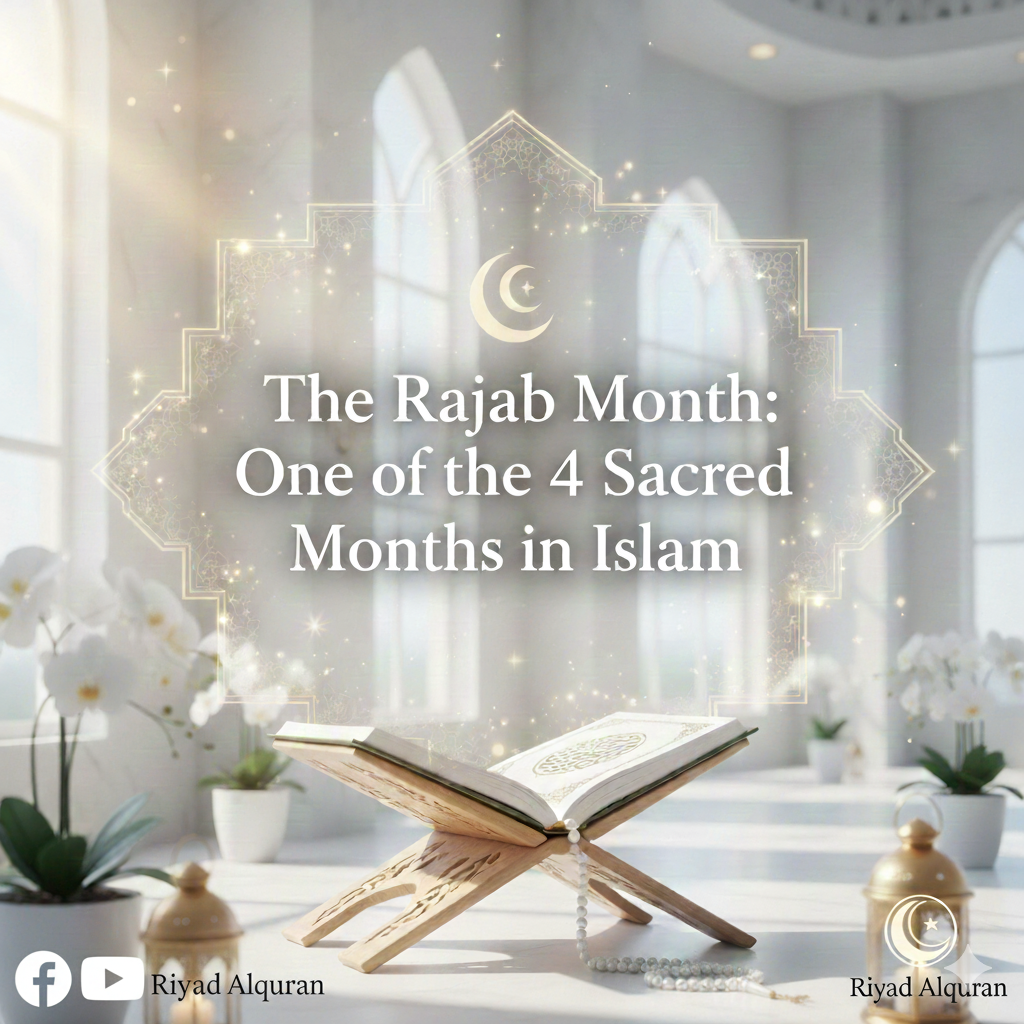​Rajab month and four sacred months in Islam.