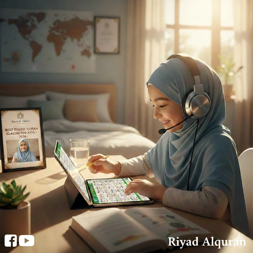 Riyad Al Quran: Best online quran classes for kids.