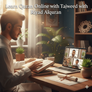 Learn Quran online with Tajweed at Riyad Alquran.