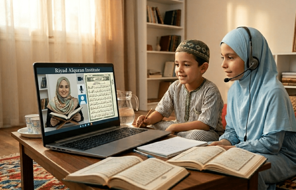 learn online tajweed with Riyad Alquran